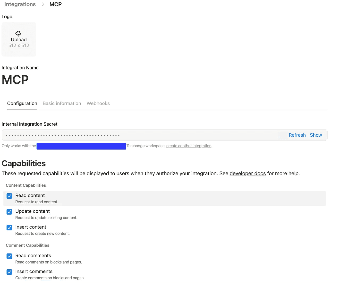 Notion MCP Integration